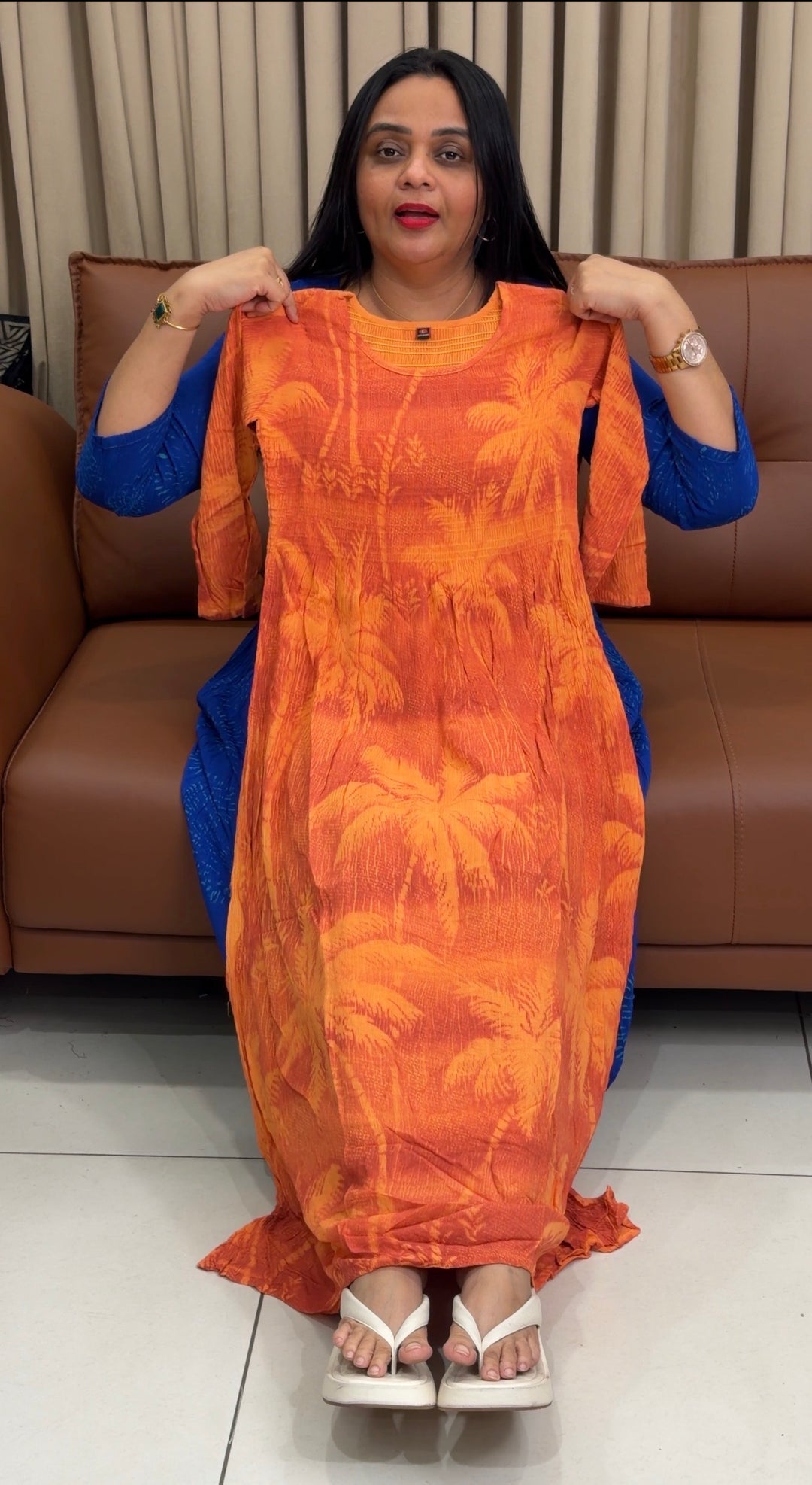 BLOCK PRINTED TOPS - NUWA- 1891