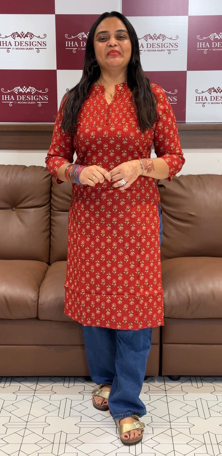 COTTON PRINTED TOPS -NUWA-670