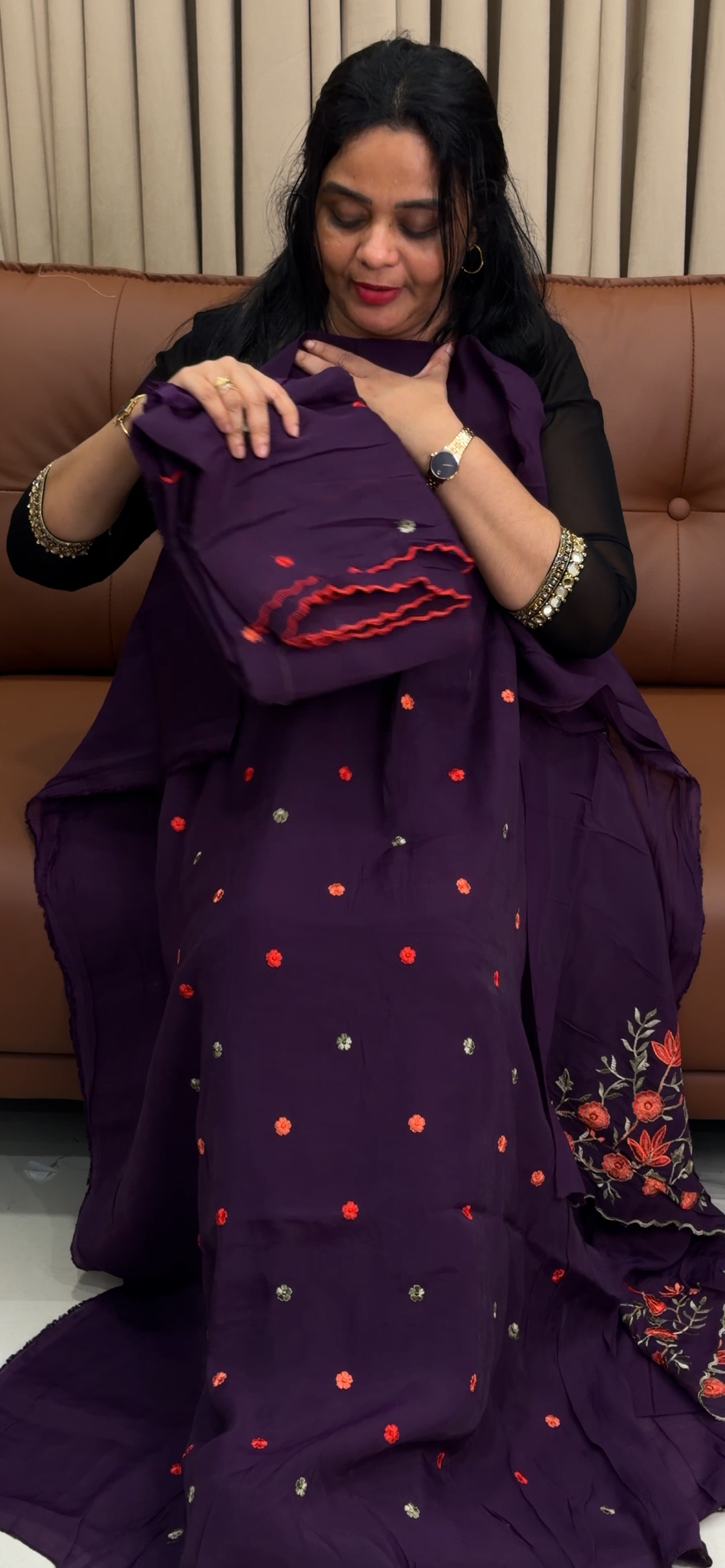 SOFT MUL UNSTITCHED SALWAR SUITS - NUWA - 1859