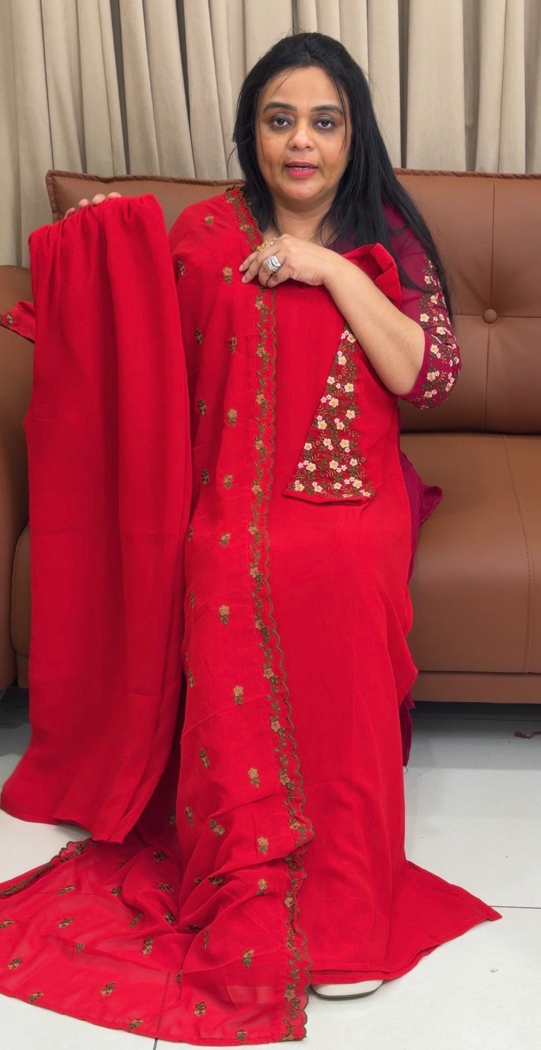 READY TO WEAR TOP,BOTTOM AND DUPATTA - NUWA-2006