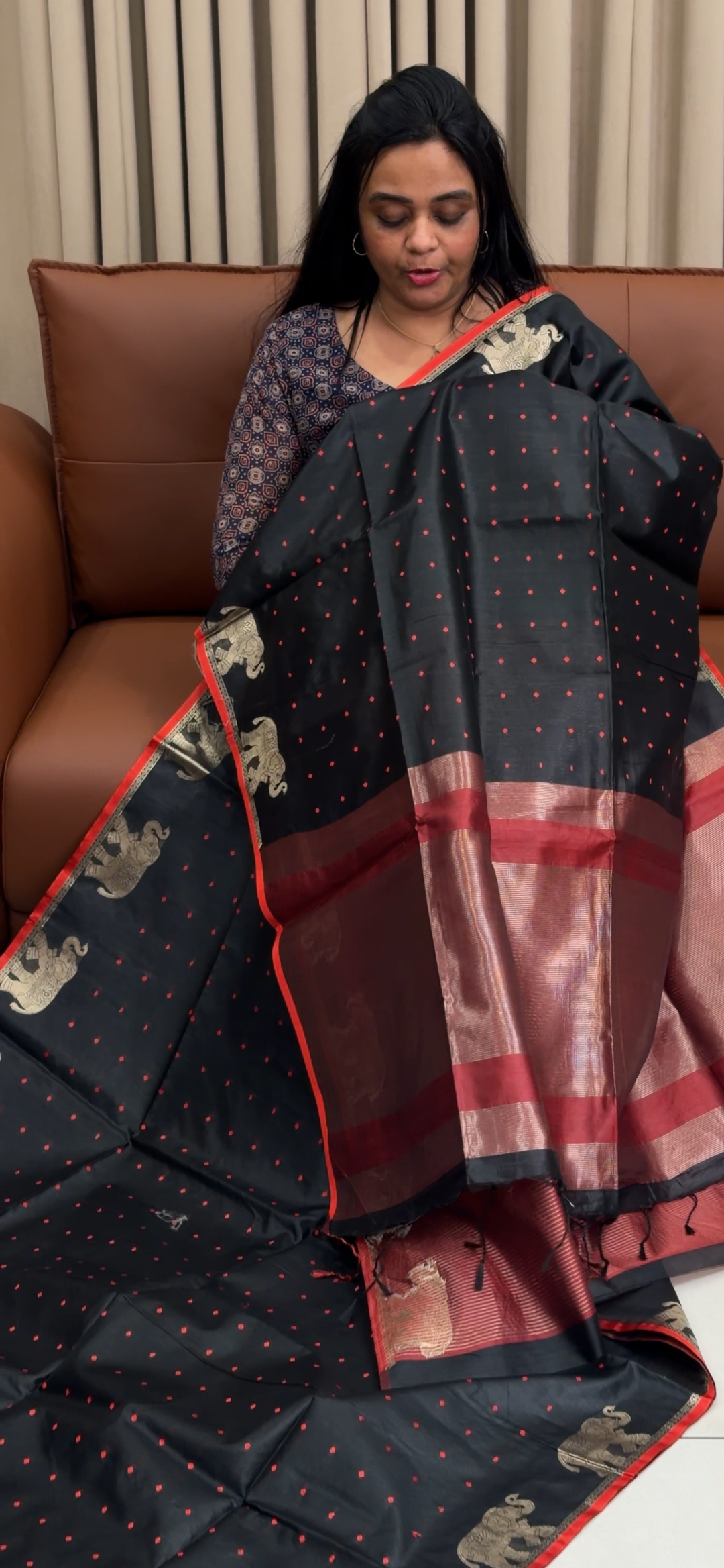 SEMI TUSSUR SAREES - NUWA - 1994