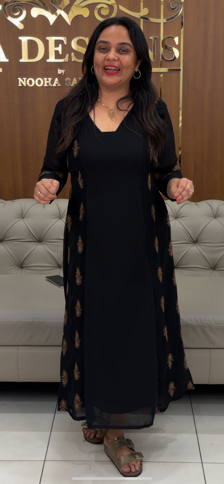 FAUX GEORGETTE ALINE TOPS - NUWA -476