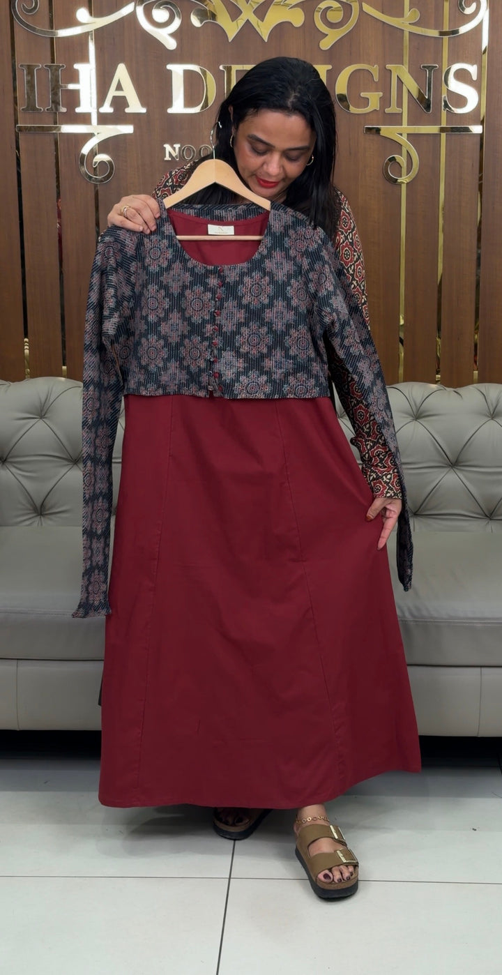 ALINE TOP AND SHORT JACKET - NUWA-1089