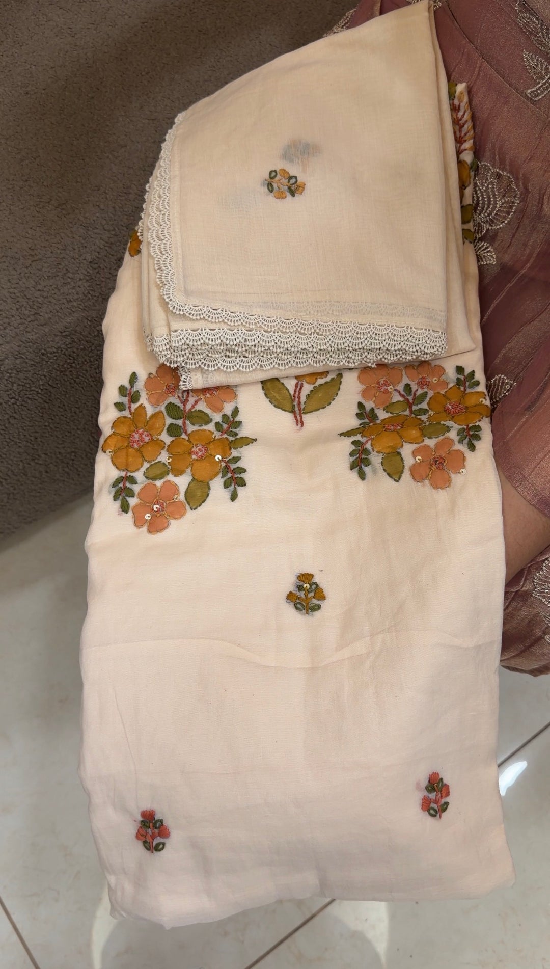 MALAI CHANDERI UNSTITCHED SALWAR SUITS - NUWA-1644