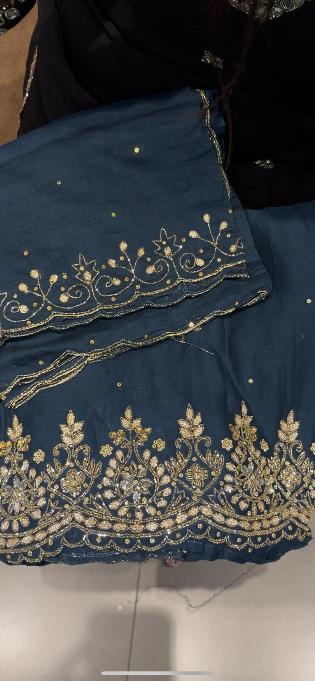 BANARASI MUL UNSTITCHED SALWAR SUITS - NUWA - 481