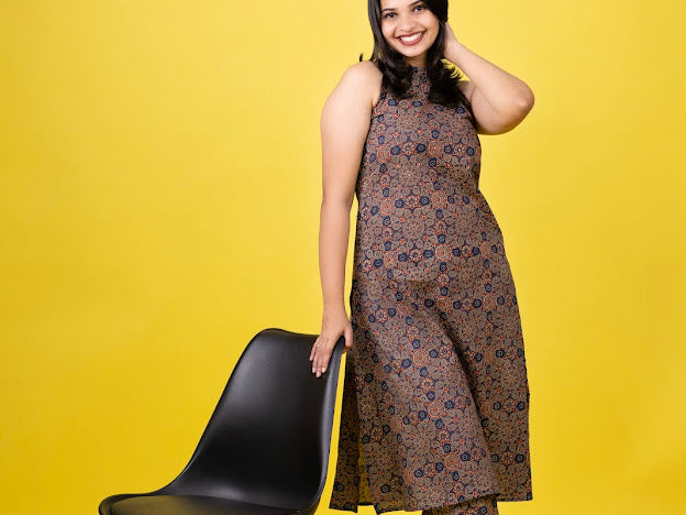 AJRAKH PRINTED CO-RDS SETS - NUWA -012