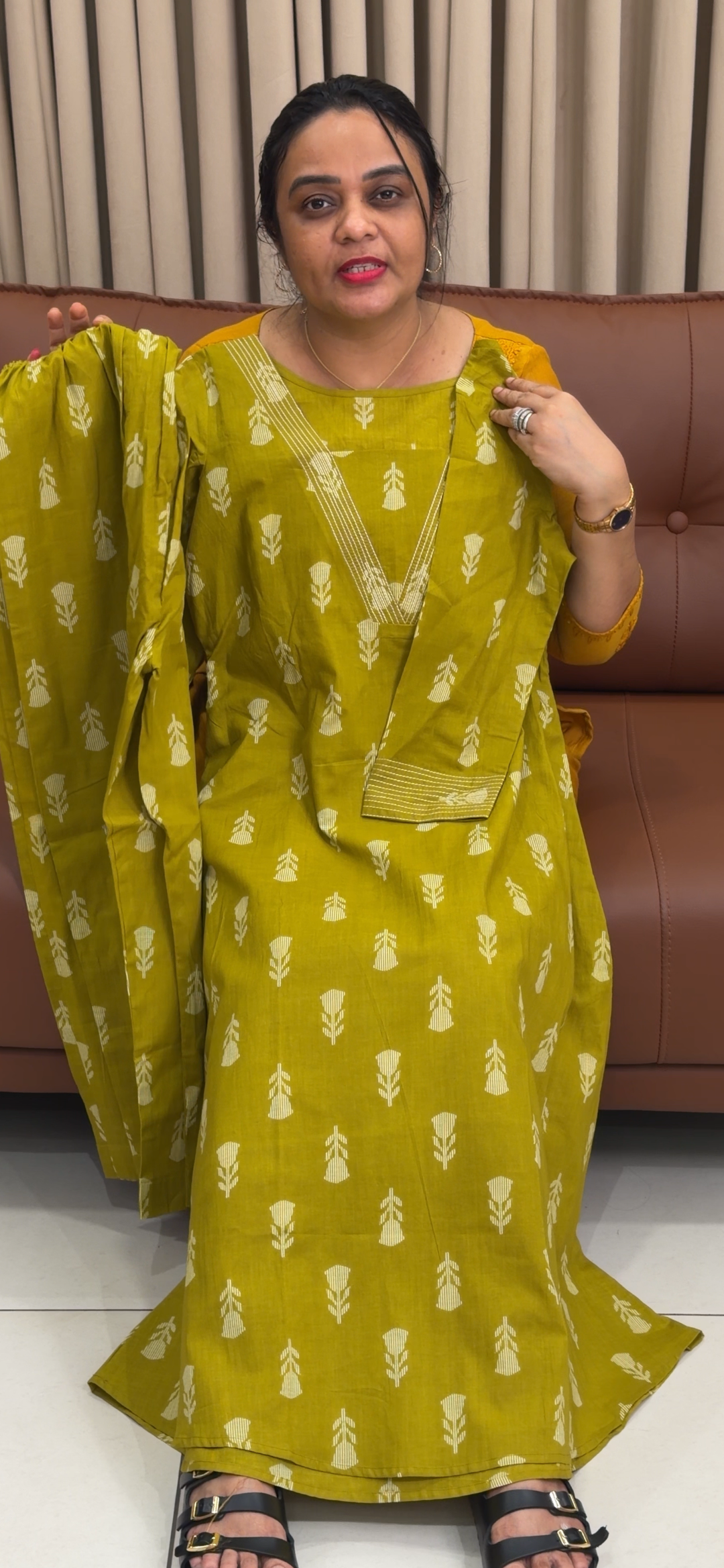 IN-HOUSE COTTON ALINE TOP AND BOTTOM - NUWA - 1895