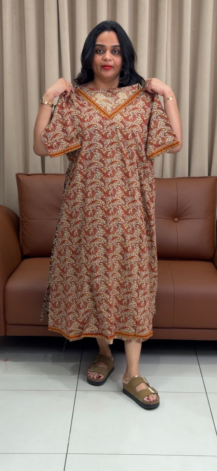 IN-HOUSE PRINTED FROCKS - NUWA-1345