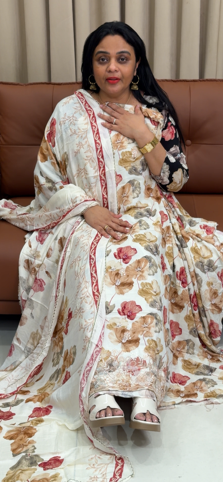 PRINTED RAYON UNSTITCHED SALWAR SUITS - NUWA-2379