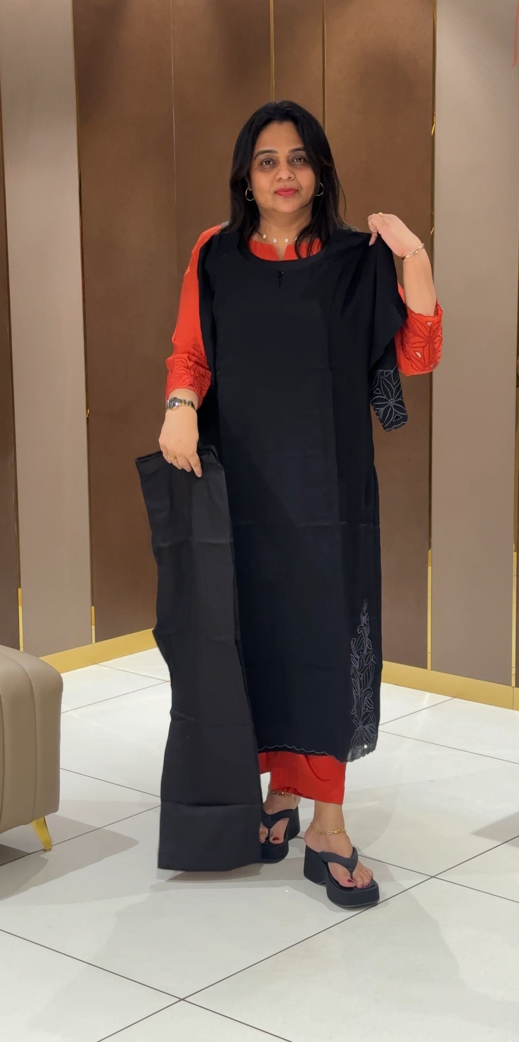 MUL CHANDERI CO-ORDS SETS - NUWA-040