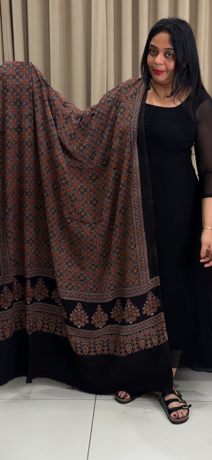 PRINTED MODAL DUPATTA - NUWA - 1607
