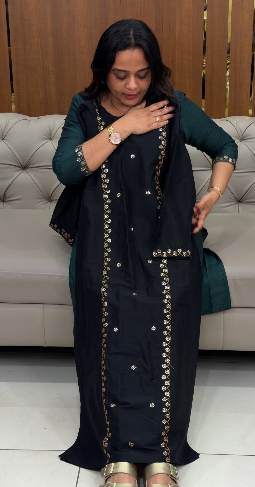 SLUB SILK TOP AND  BOTTOM - NUWA-353