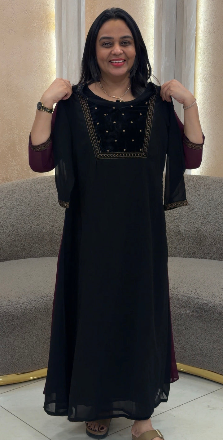 GEORGETTE ALINE TOPS - NUWA-1056