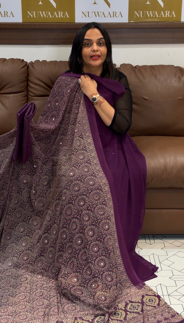 UNSTITCHED SALWAR SUITS - NUWA-688