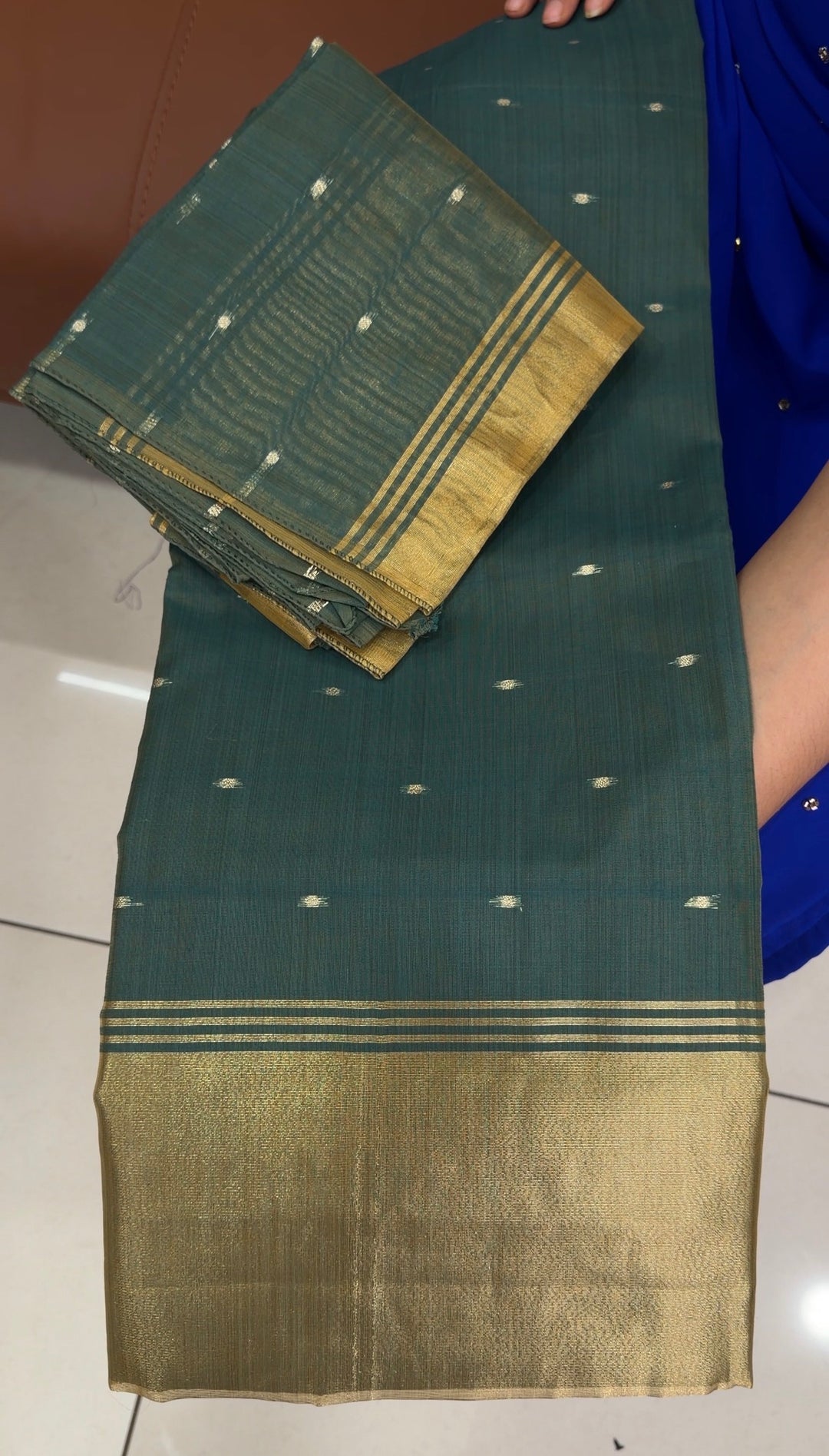 MUL CHANDERI UNSTITCHED SALWAR SUITS - NUWA-1520