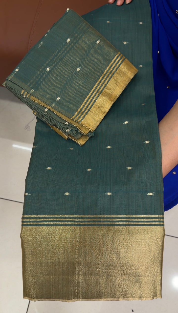 MUL CHANDERI UNSTITCHED SALWAR SUITS - NUWA-1520