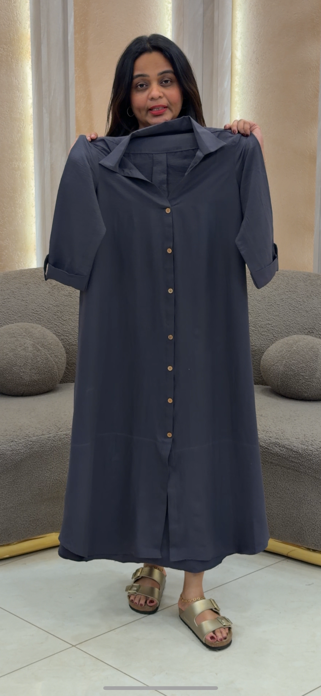LINEN LONG TOPS - NUWA 241