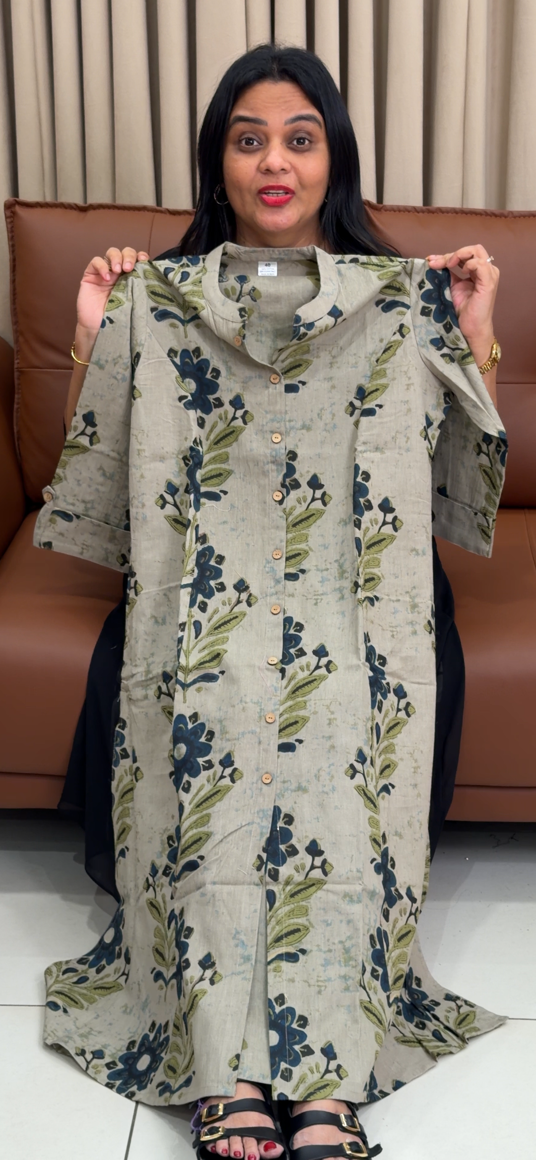 BLOCK PRINTED TOPS - NUWA-1785