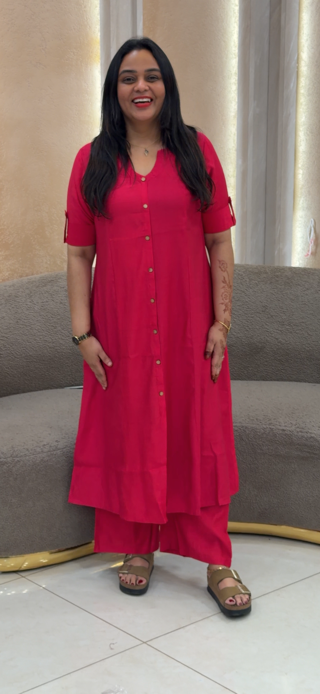 SILK COTTON CO-ORDS SETS - NUWA - 1239