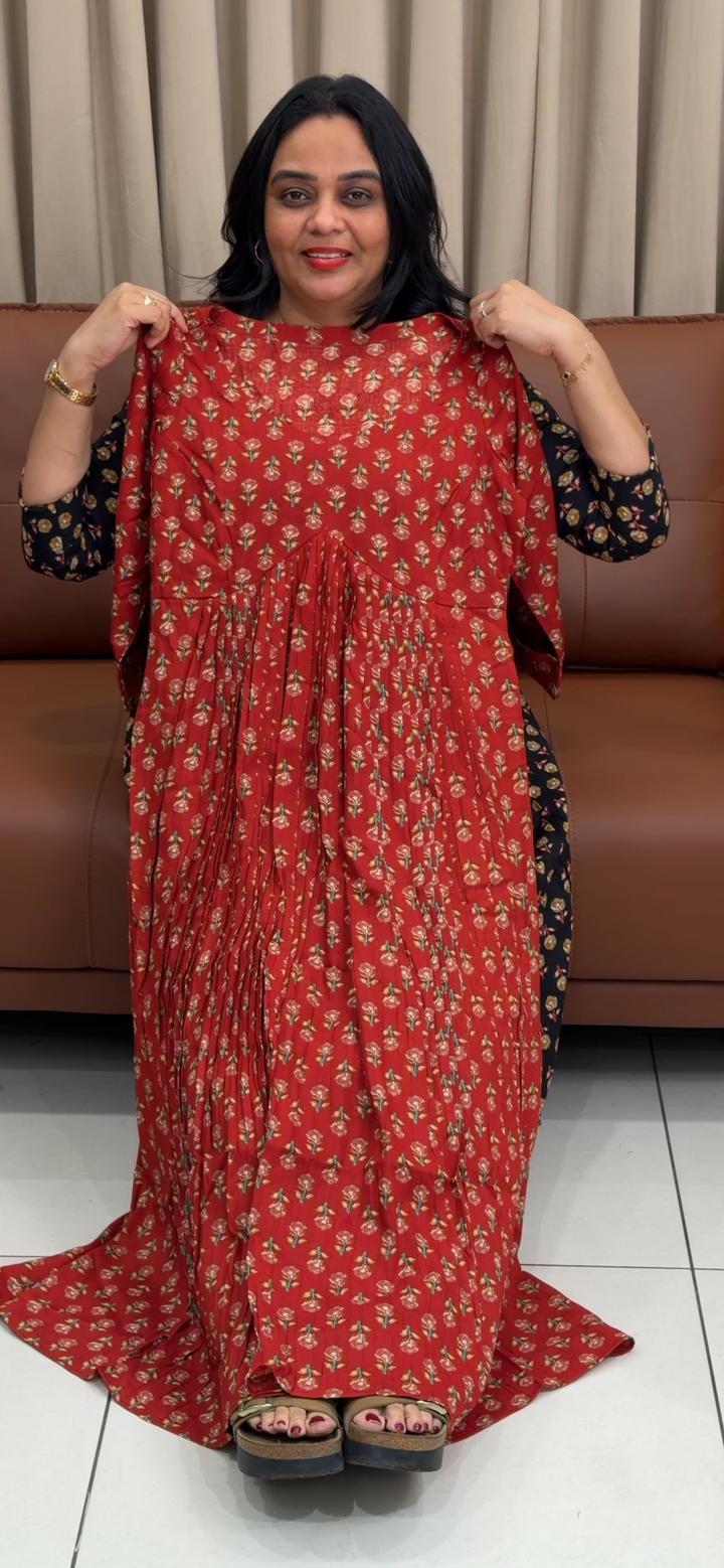 PRINTED COTTON ALIYA CUT TOPS - NUWA - 1348