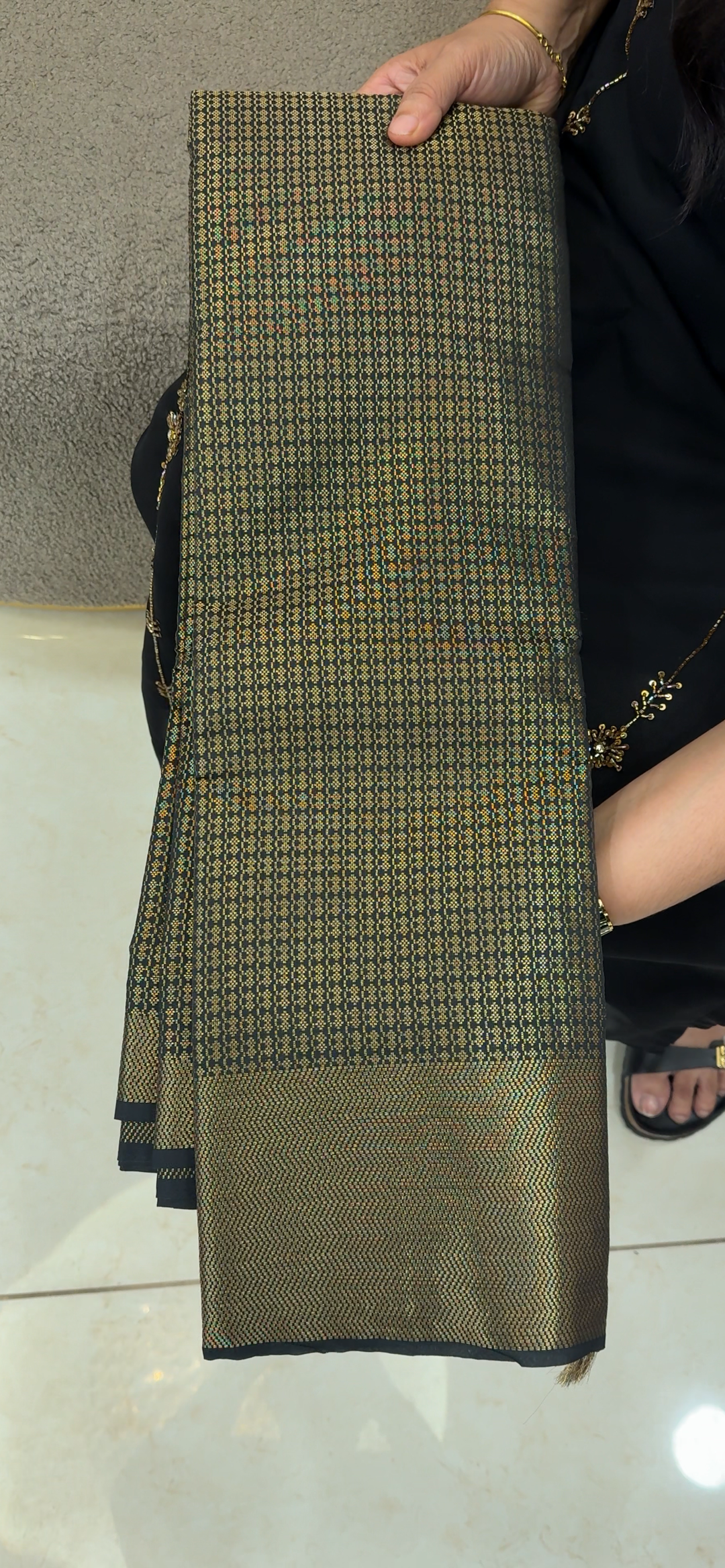 SEMI BROCADE SAREES - NUWA - 2089