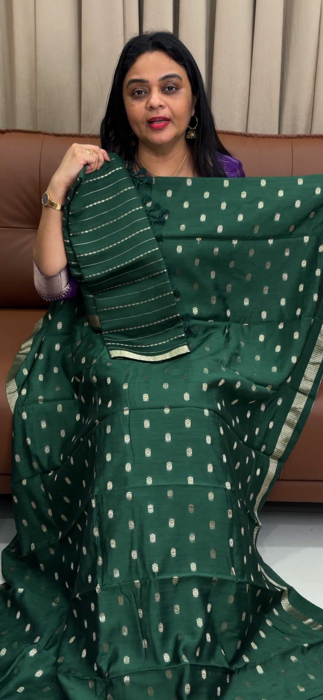 BANARASI MUL UNSTITCHED SALWAR SUITS - NUWA - 1562