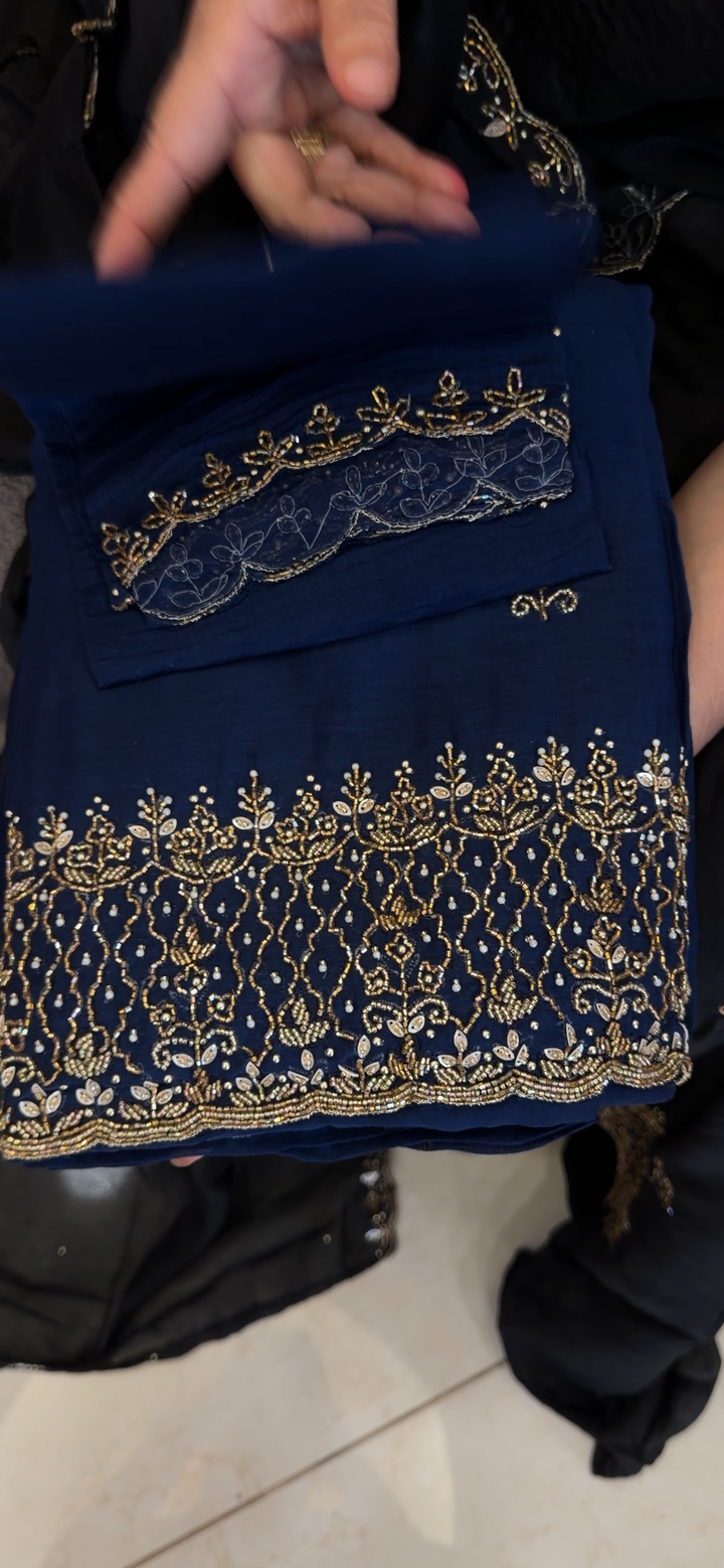 BANARASI MUL UNSTITCHED SALWAR SUITS - NUWA - 2065