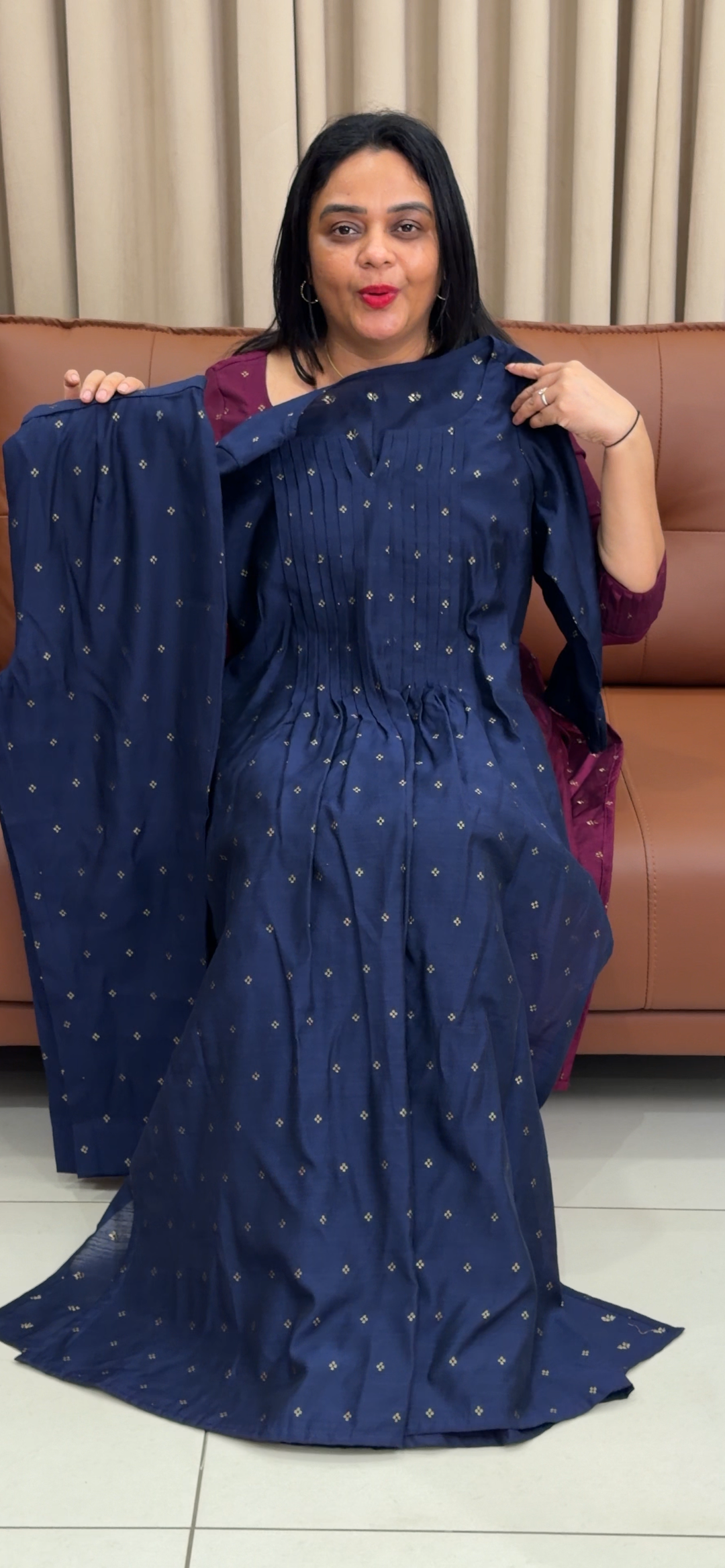 IN-HOUSE SLUB SILK TOP AND BOTTOM - NUWA - 1698