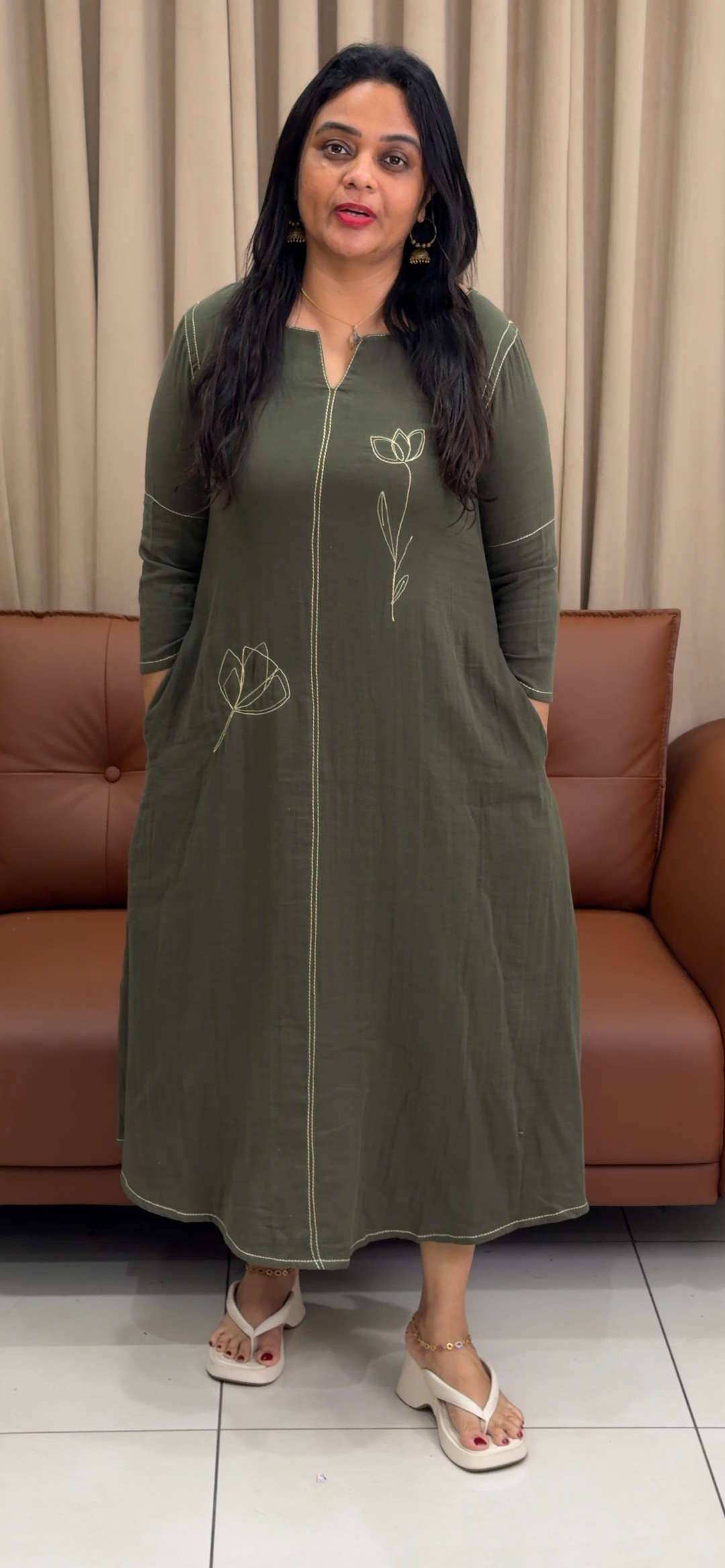 IN-HOUSE COTTON TUNIC TOPS - NUWA - 1558