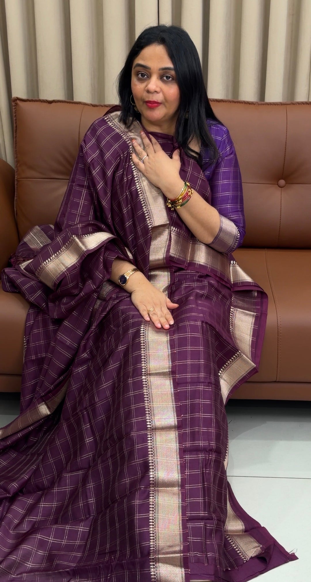 MUL CHANDERI UNSTITCHED SALWAR SUITS - NUWA-1546