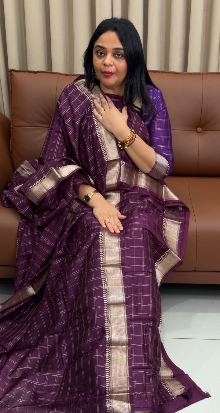 MUL CHANDERI UNSTITCHED SALWAR SUITS - NUWA-1546