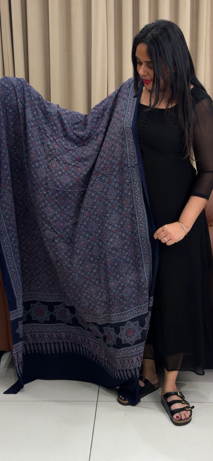 PRINTED MODAL DUPATTA - NUWA - 1607