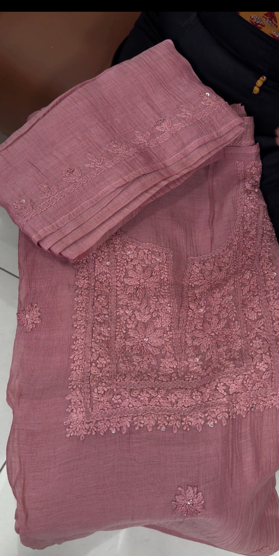 MUL CHANDERI UNSTITCHED SALWAR SUITS - NUWA-1508