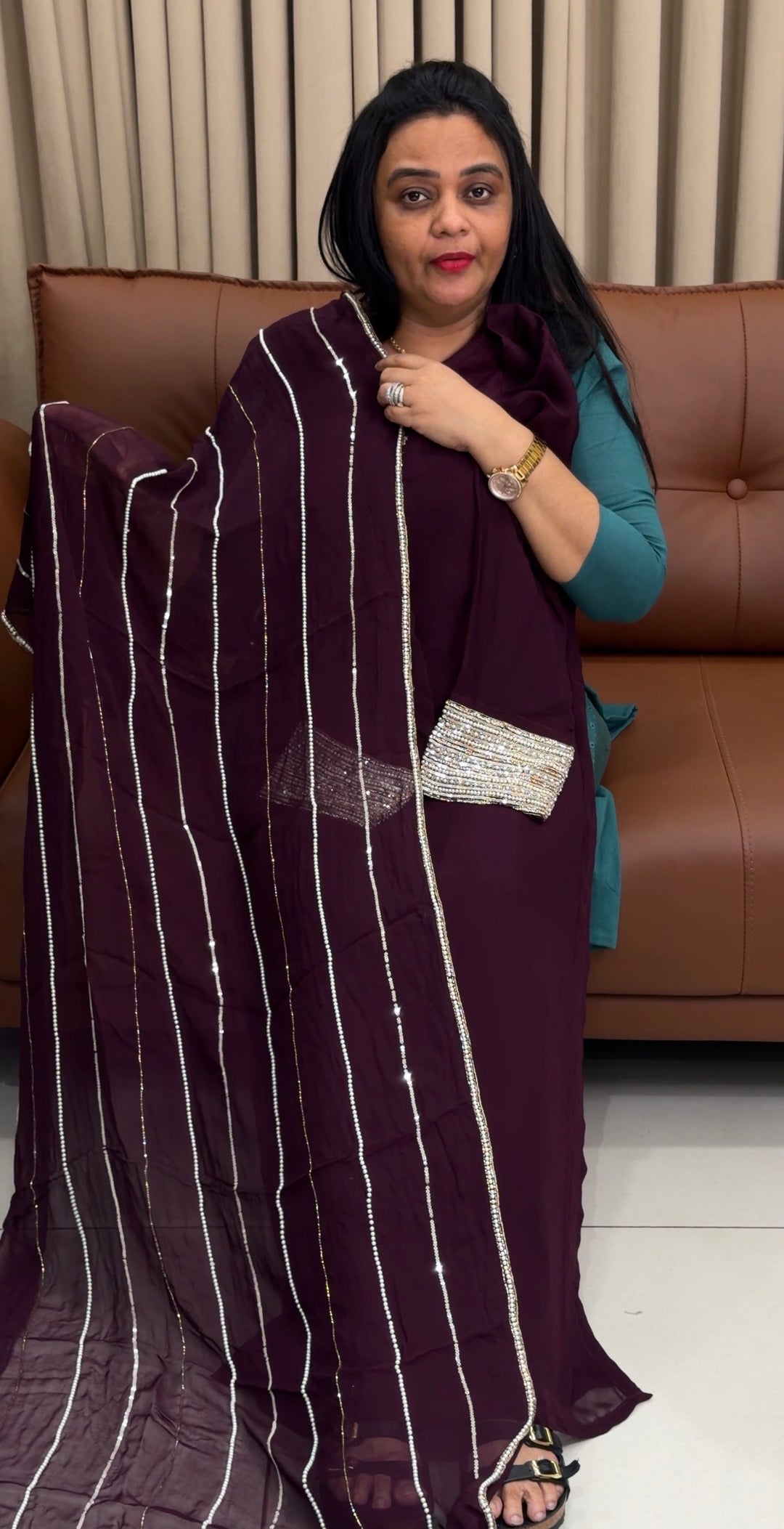 PARTY WEAR TOP,BOTTOM AND DUPATTA - NUWA-1921