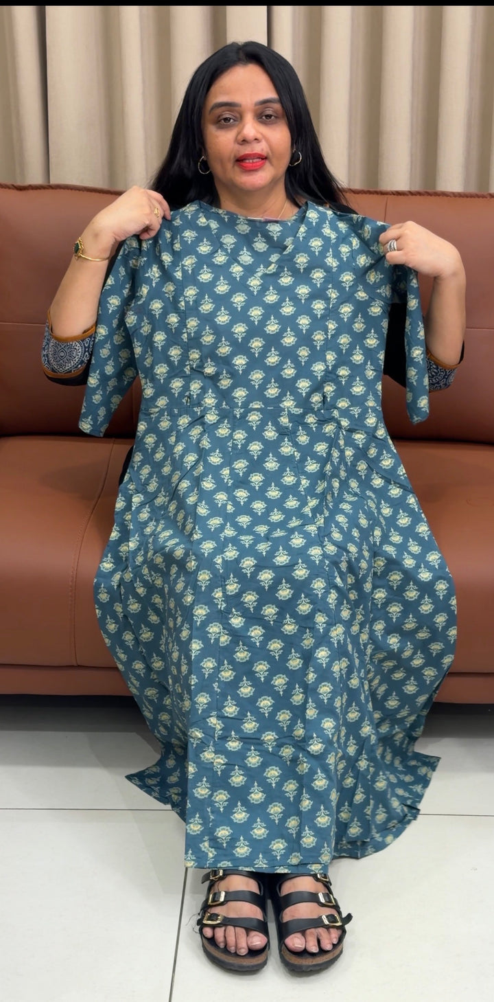 PRINTED ANARKALI TOPS - NUWA-2149