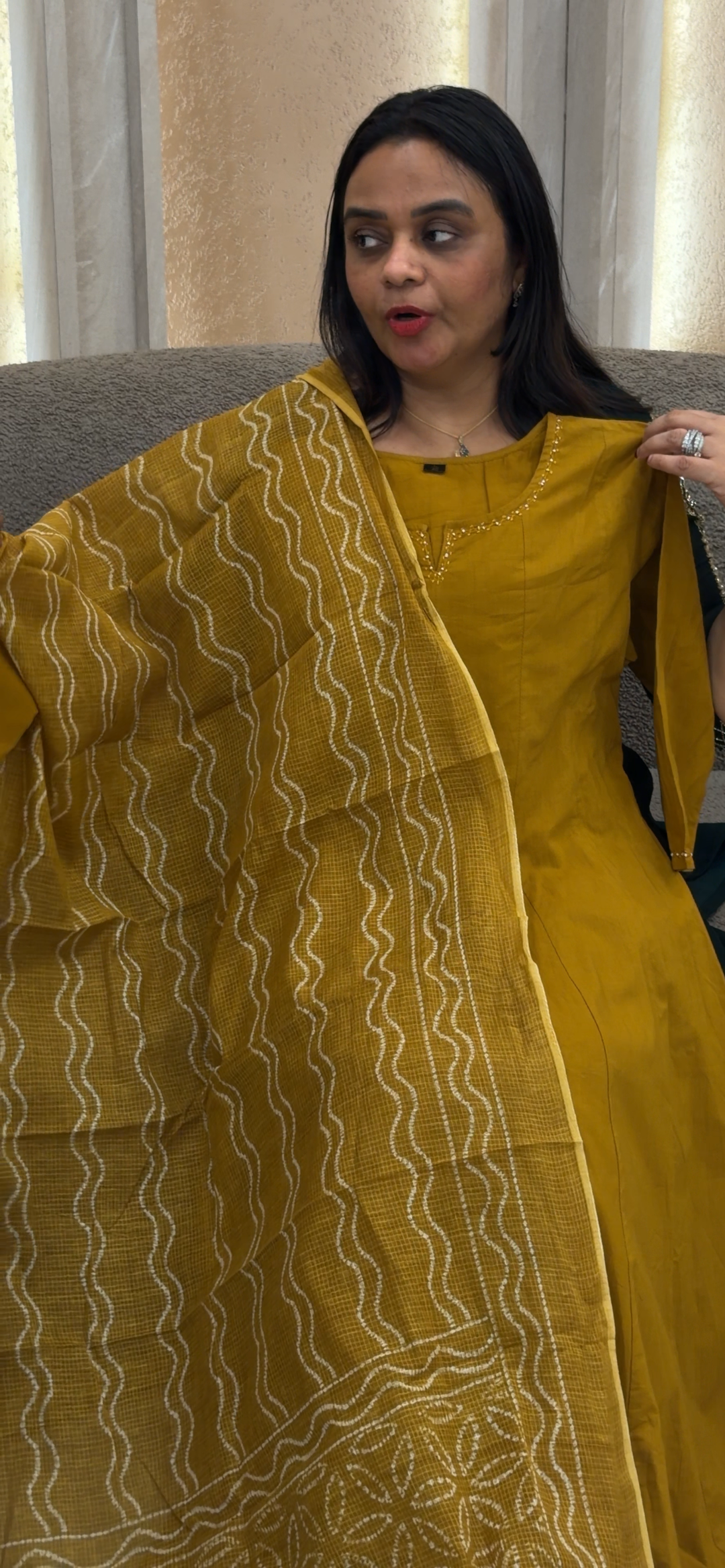 MUL COTTON TOP, BOTTOM AND DUPATTA - NUWA - 880