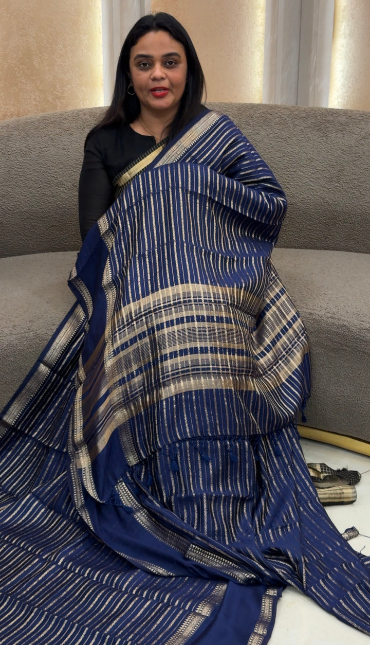 SEMI SILK SAREES - NUWA - 1311
