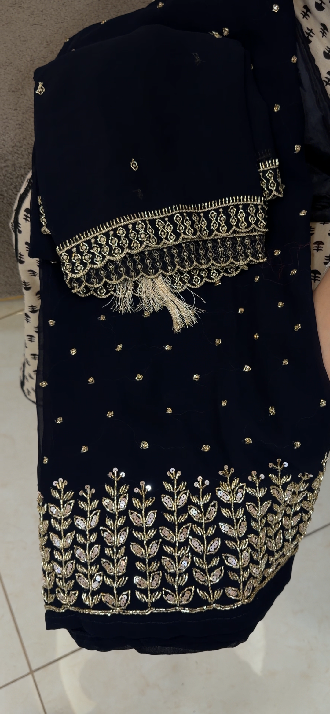 FAUX GEORGETTE UNSTITCHED SALWAR SUITS - NUWA - 1058