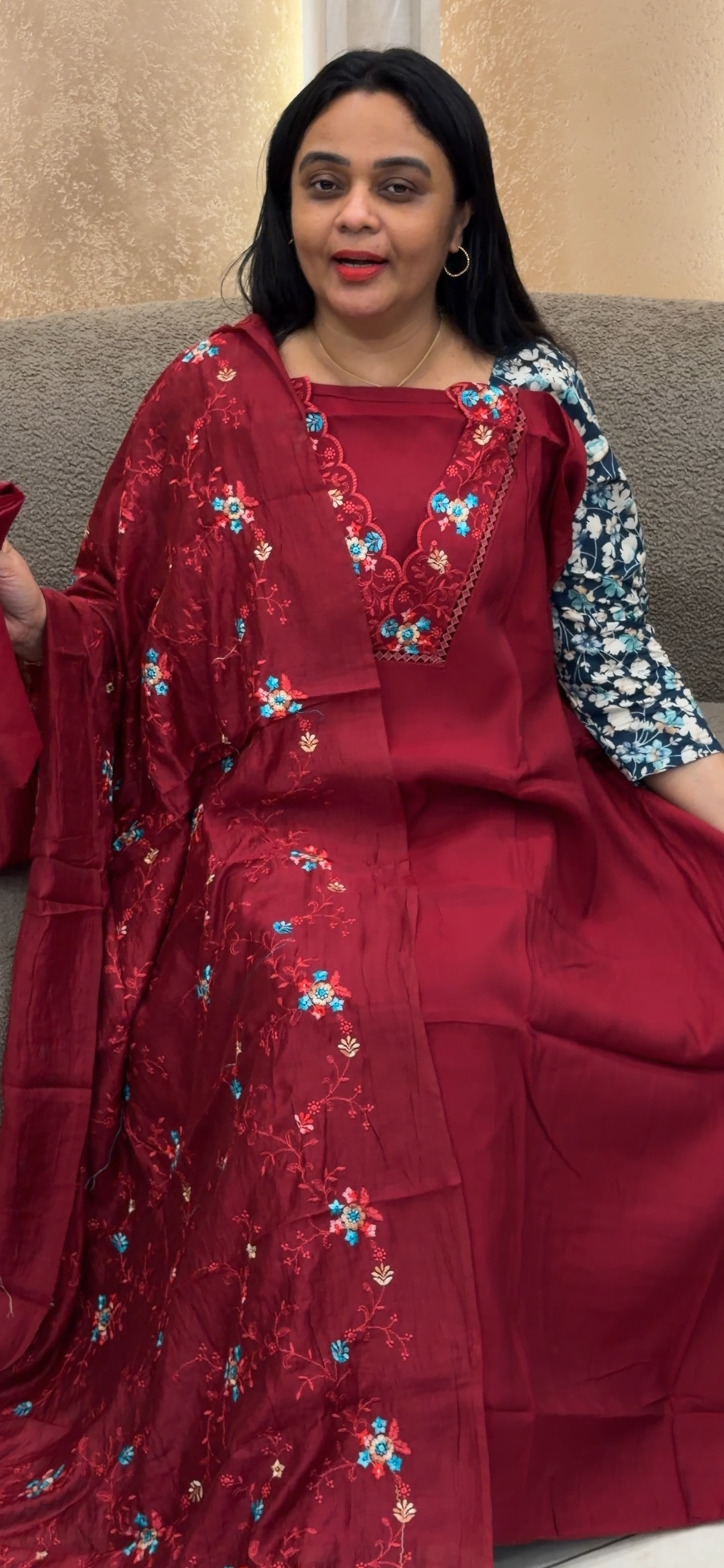 MUL CHANDERI UNSTITCHED SALWAR SUITS - NUWA - 2411