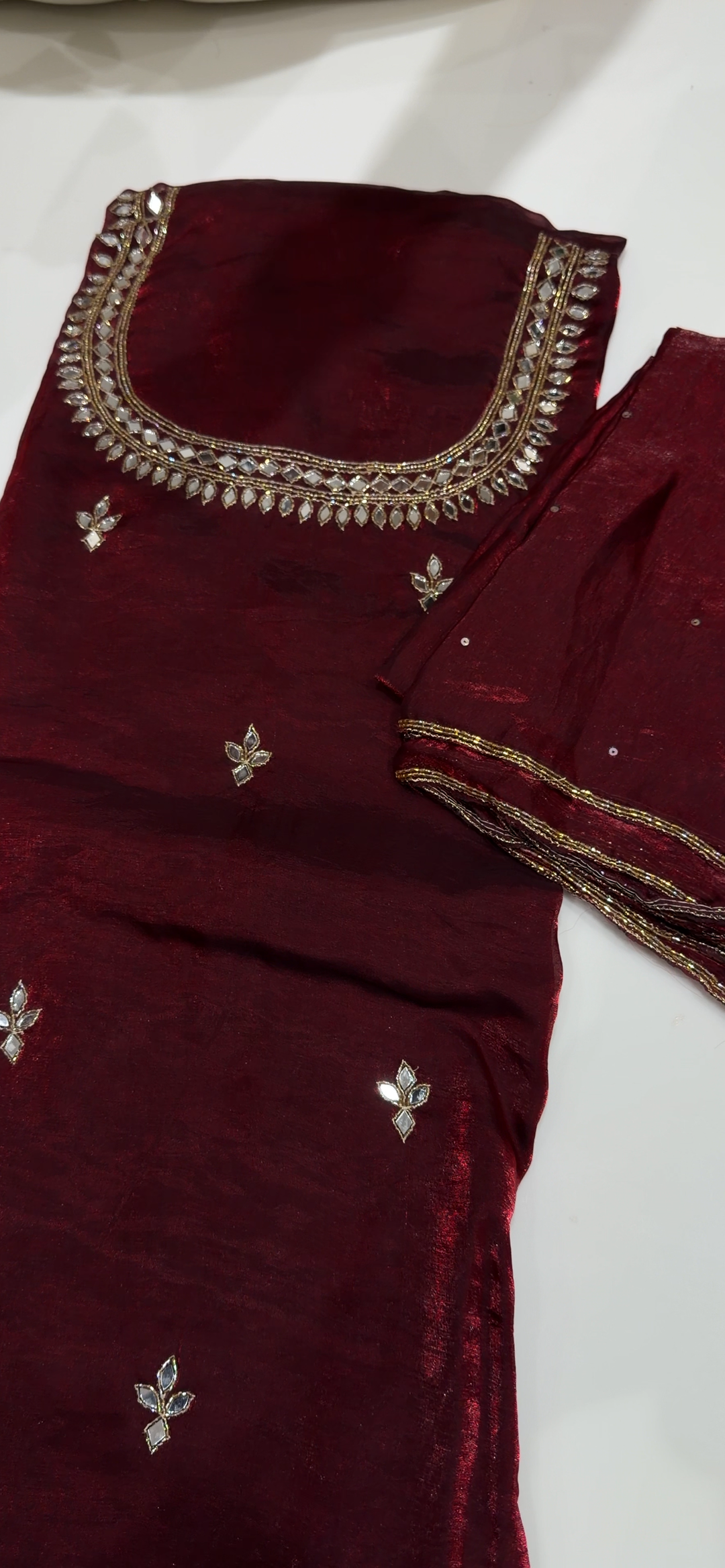 UNSTITCHED SALWAR SUITS - NUWA - 1744