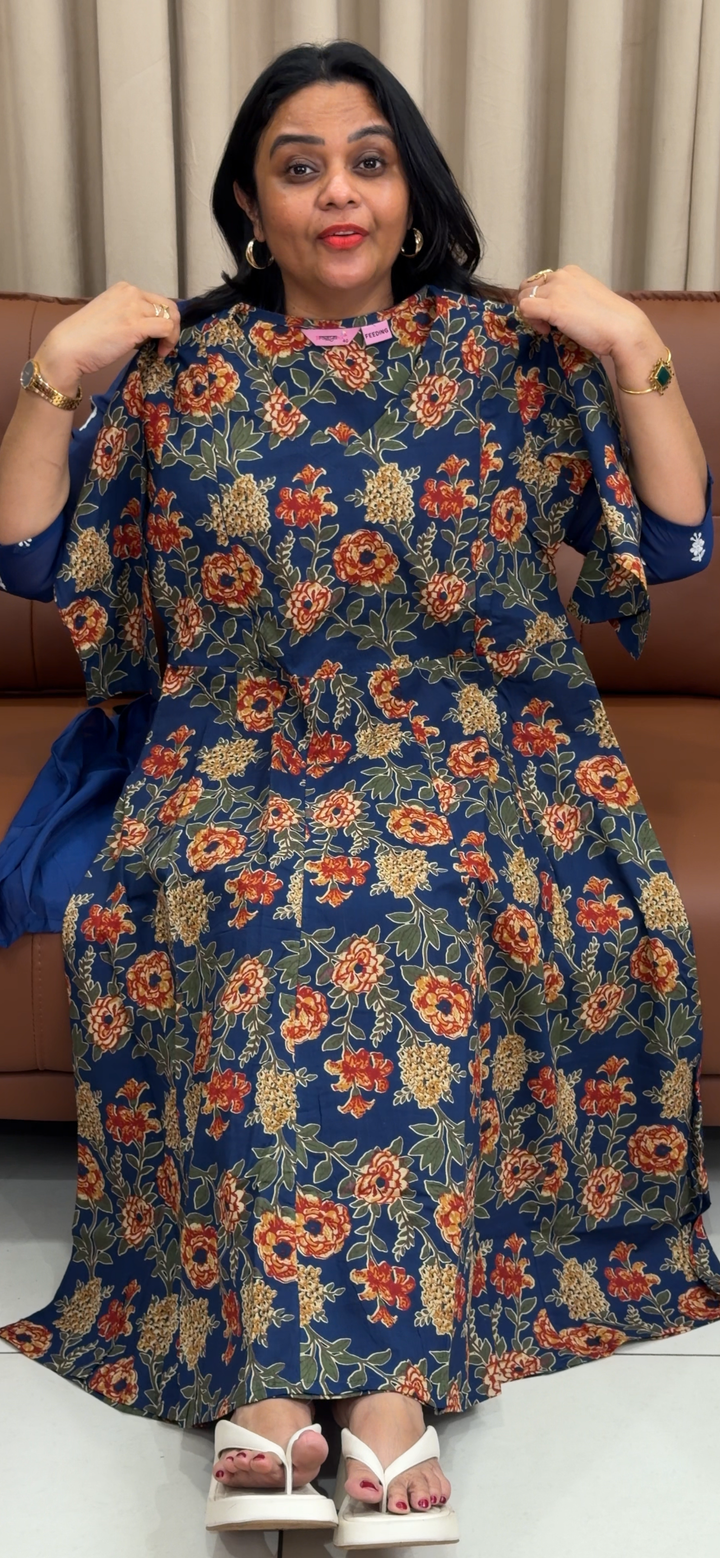 PRINTED ANARKALI TOPS - NUWA- 1426
