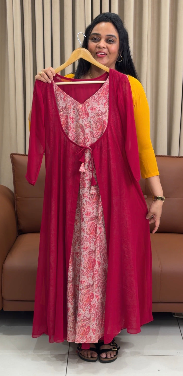 IN-HOUSE PRINTED TOP AND JACKET - NUWA-1995