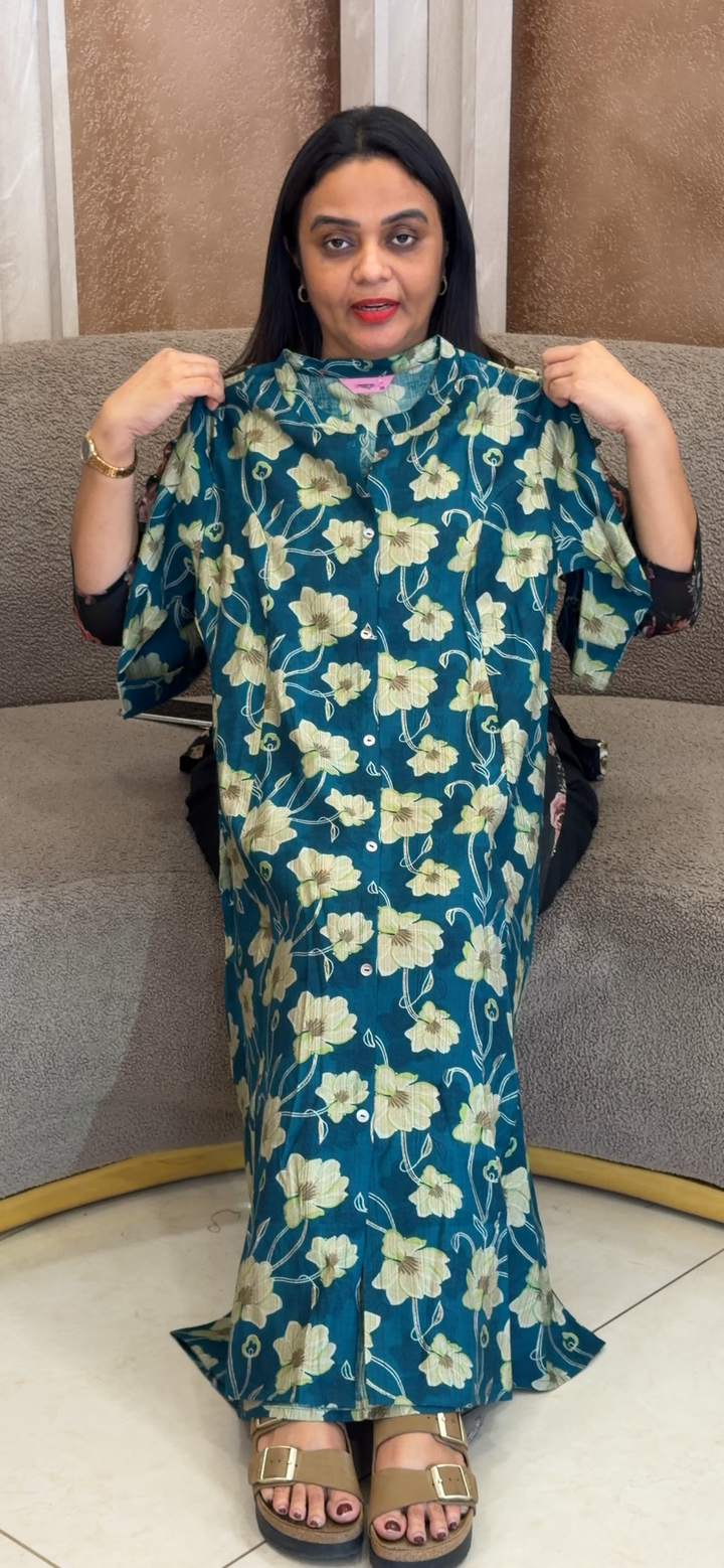 PRINTED LONG ALIEN TOPS - NUWA-1040