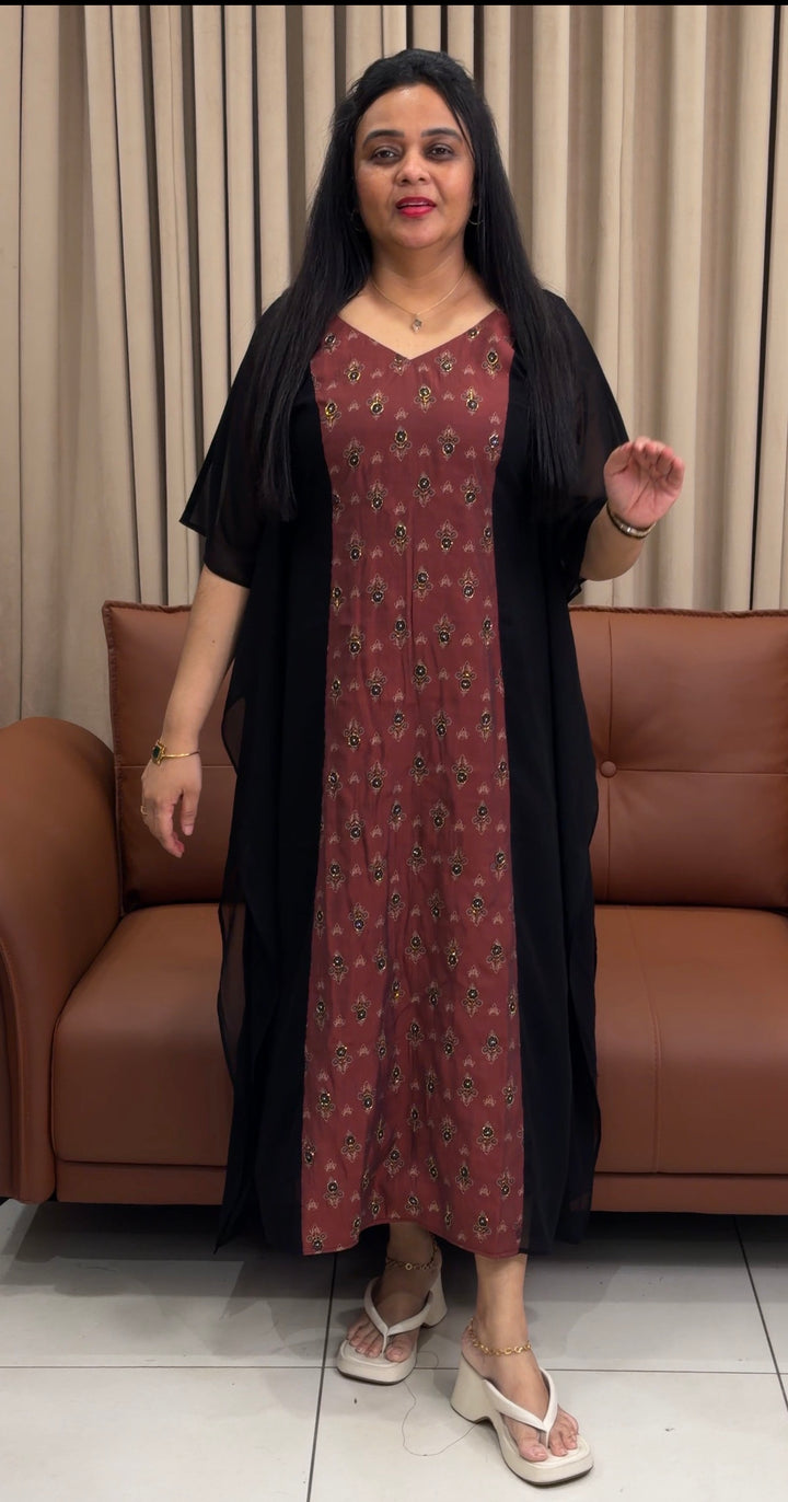 IN-HOUSE HANDWORKED KAFTAN TOPS - IHA 1986