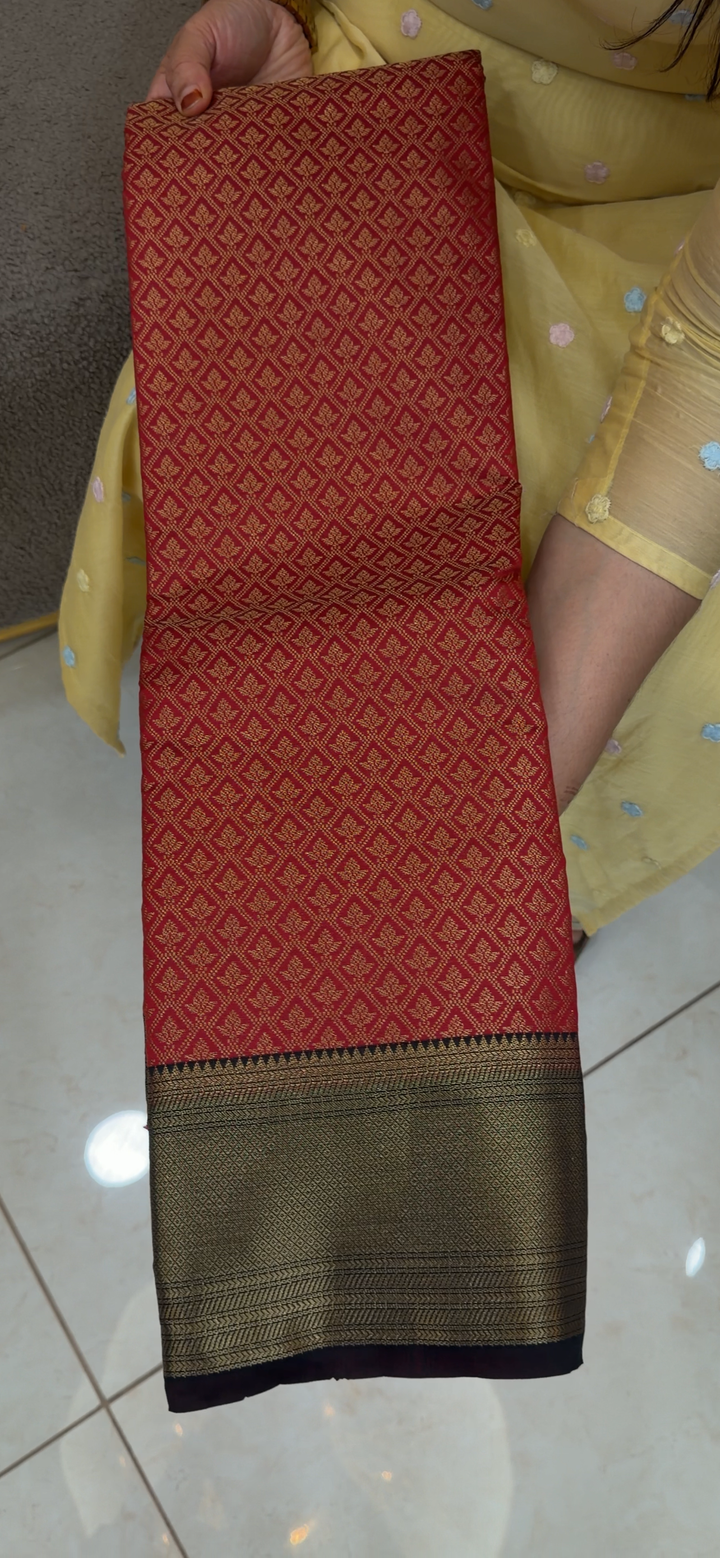 SEMI BROCADE SAREES - NUWA-877