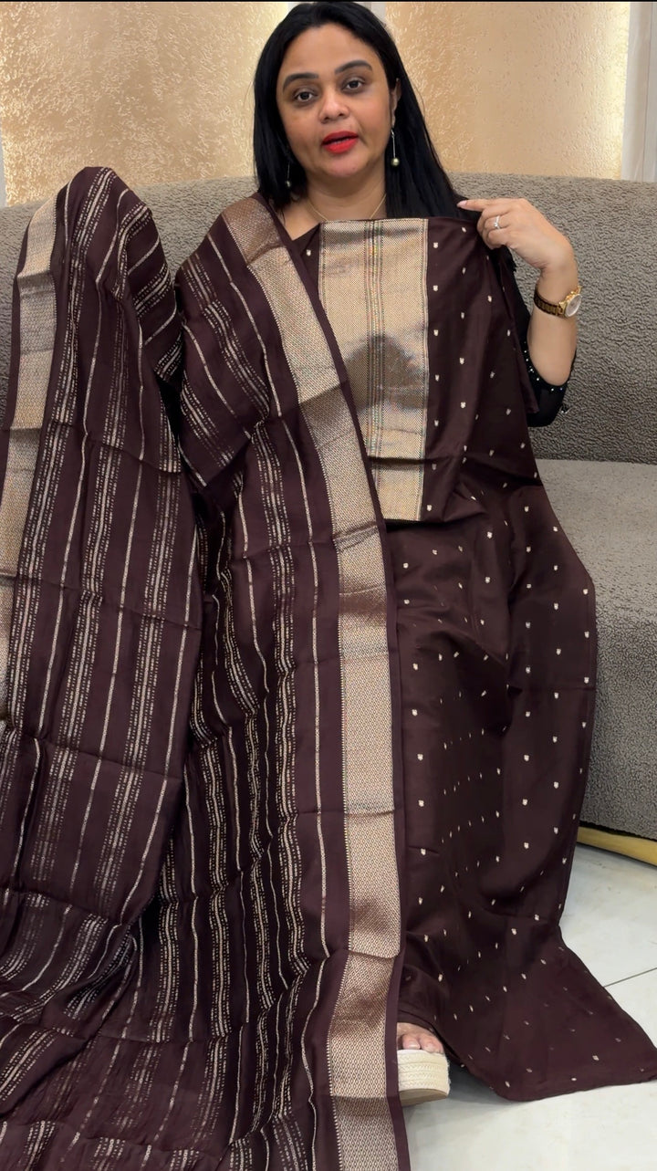 SILK BANARASI SALWAR SUITS - NUWA-2245