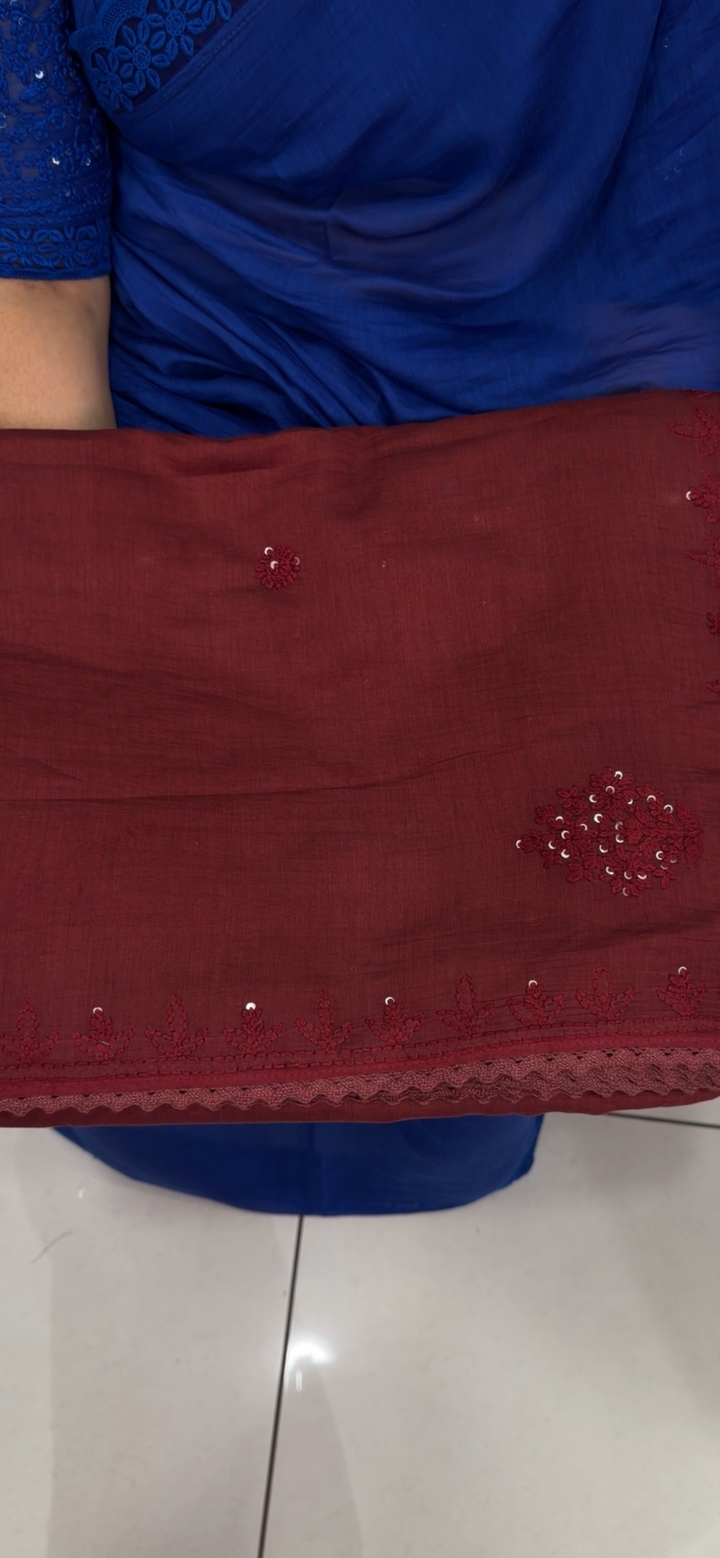 CHIKANKARI SAREES - NUWA-1391