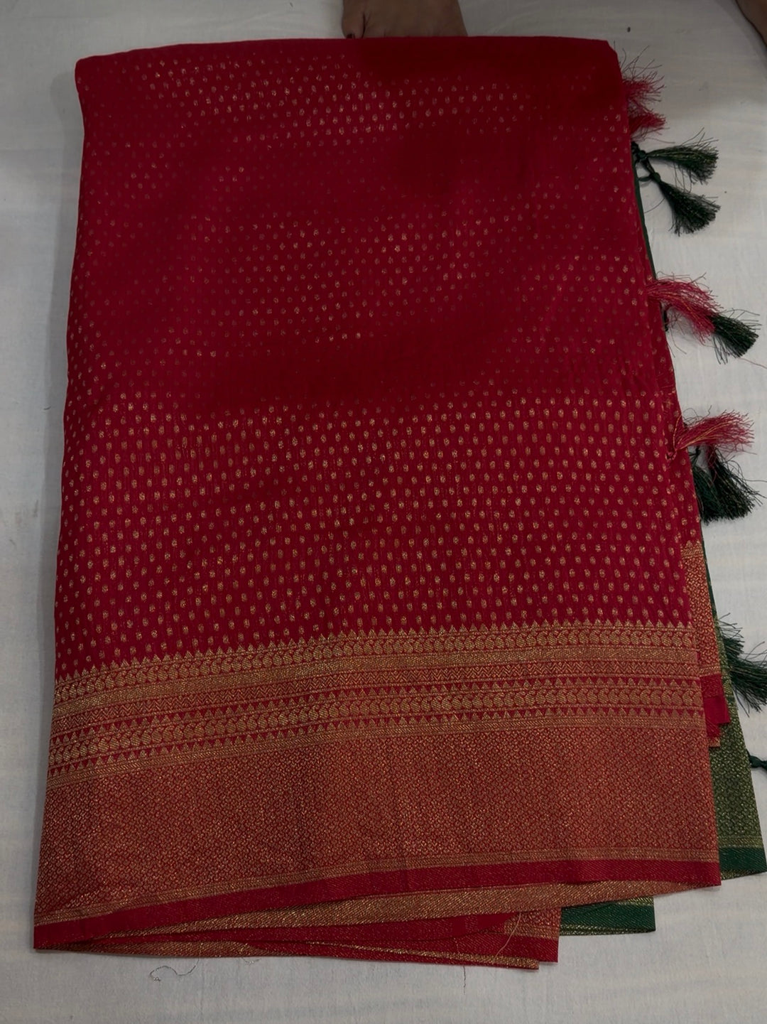 SEMI BANARASI SAREES  - NUWA-1143