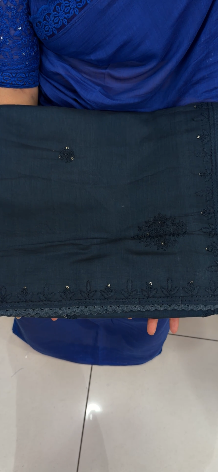 CHIKANKARI SAREES - NUWA-1391