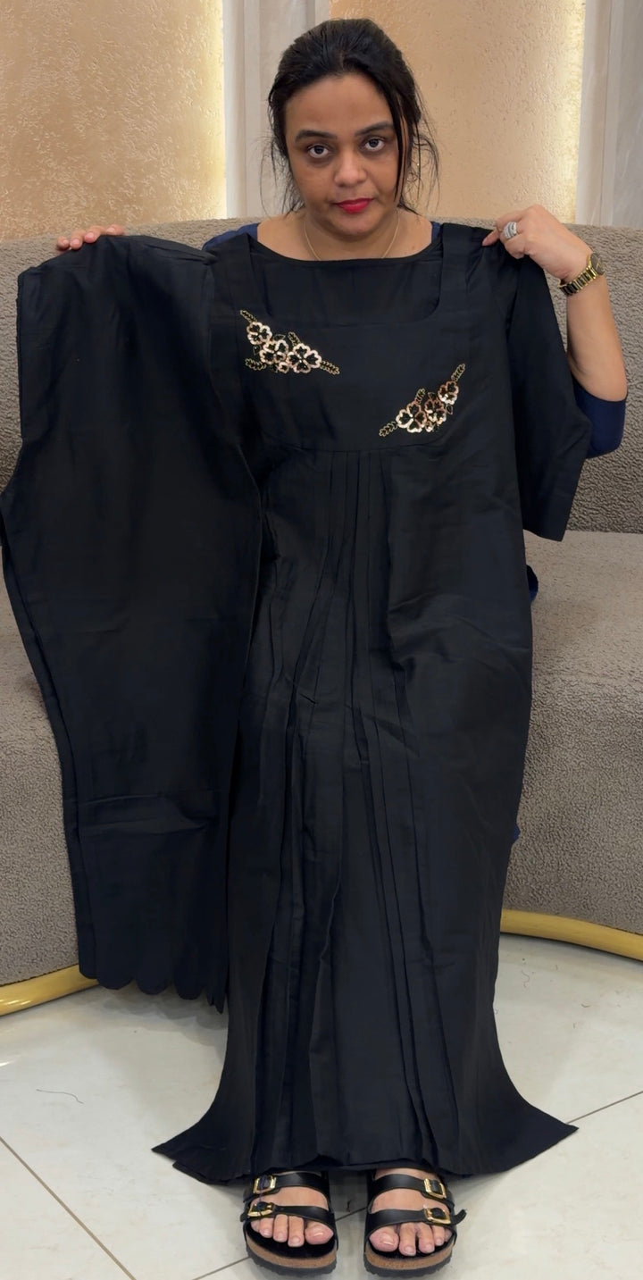 IN-HOUSE SEMI RAW SILK CO-ORDS SETS - NUWA-2056